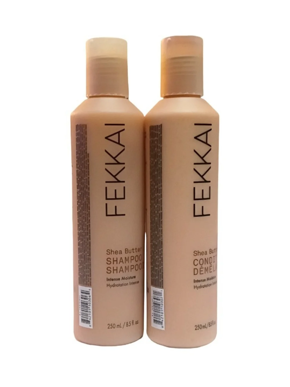 FEKKAI Shea Butter Intense Moisture Shampoo & Conditioner Duo 8.5 oz Sealed